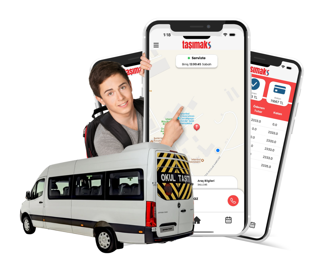 Öğrenci taşımacılığı mobil uygulaması